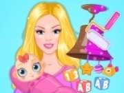 играть Barbie's Baby DIY Nursery