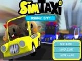 играть Sim taxi bubble city