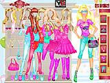 играть Barbie room dress up
