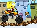 играть Spongebob's snow motorbike