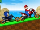 играть Mario vs sonic racing