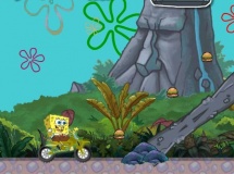 играть Spongebob squarepants x treme bike