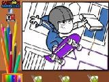 Play Kick buttowski coloring now
