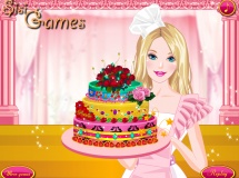 играть Barbie diamond cake