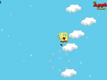 играть Spongebob clouds