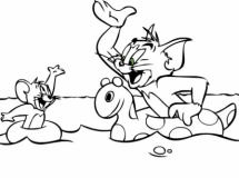 Play Tom and jerry coloring now