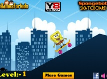 играть Spongebob skateboard