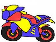 играть Hot ready motorbike coloring