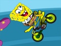 играть Spongebob waterbiker