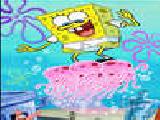играть Sponge bob voyager avec jellyfish puzzle