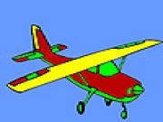 играть City little airplane coloring