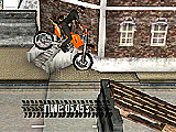 играть Dirt bike 3d: stunt city