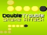 играть Double trouble snake attack
