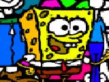 играть Sponge bob coloring