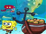 играть Spongebob hamburger love