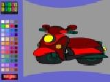 играть Concept motorbike coloring