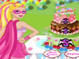 играть Super barbie birthday cake