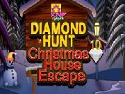 играть Knf Diamond Hunt 10 Christmas House Escape