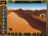 Play Escape from desert using helicopter now