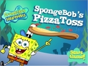играть Spongebob squarepants - spongebobs pizza toss