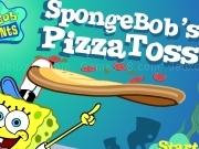 играть Spongebobs pizza toss