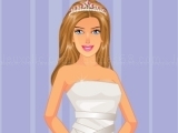 Play Barbie princess wedding dressup now