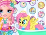 играть Baby Barbie litle pony 2