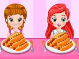 играть Princess hotdog eating contest