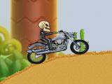 играть Motor bike hill racing 2d