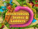 играть Adventurous snake & ladders