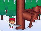 играть Lumberjack santa claus