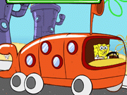 играть Spongebob Bus Express