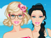 играть Barbie 50s Summer Dress Up