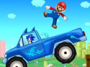 играть Sonic Saves Mario