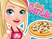 играть Chef barbie pizza