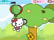 играть HelloKitty Balloon Ride