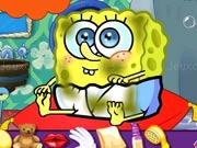 играть Care Baby Spongebob