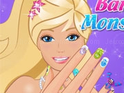 играть Barbie Like Monster Nails