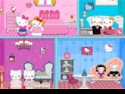 играть Hello Kitty Wedding Doll House Decor