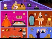 играть Barbie Halloween Doll House