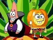 играть Spongebob Halloween Defense