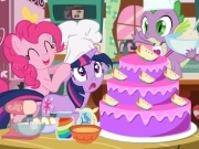 Play My Little Pony Cooking Cake now