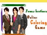 Jonas brothers online coloring game