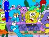 играть Spongebob fun kids coloring