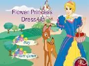 играть Flower princess dress up