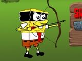 играть Spongebob shoot zombie