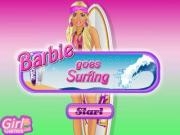 играть Barbie goes surfing