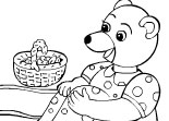 Play Coloriage petit ours brun now