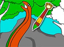 Play Rosy coloring: jurassic time now