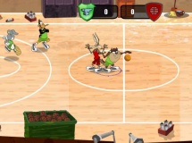 Play Looney tunes active basketball now